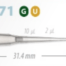 TIP ZAPSLIK LR 10UL ECLIPSE UNO Sterile Package 960 Case 4800